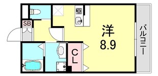 ベルヴュー六甲の物件間取画像